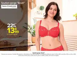 Carrefour Soutien-gorge Arum offre
