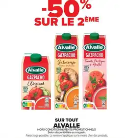 Carrefour SUR TOUT ALVALLE offre