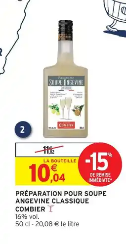 Intermarché Combier préparation pour soupe angevine classique offre