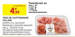 Intermarché Villani trio de chiffonnade offre