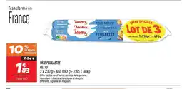 Netto Netto pâte feuilletée offre