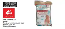 Netto Bambini lingettes pour bébé x72 offre