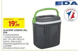 Intermarché Eda glaciere iceberg 20l offre
