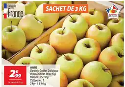 Netto Pommes de france pommes golden delicious, scifresh, fuji offre