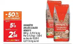 Netto Menguy's cacahuètes grillées & salées offre