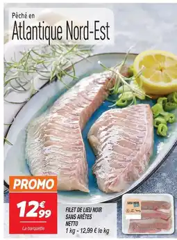 Netto Filet de lieu noir sans arêtes offre