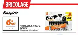 Netto Energizer primary alkaline 16 piles aa offre