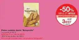 Monop' Pains suédois dorés krisprolls offre