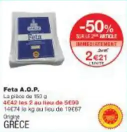 Monop' Feta a.o.p. offre