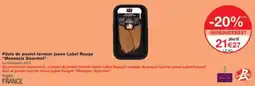 Monop' Filets de poulet fermier jaune label rouge monoprix gourmet offre
