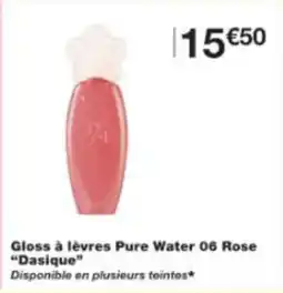 Monop' Gloss à lèvres pure water 06 rose dasique offre