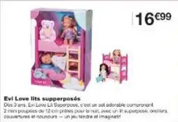 Monop' Evi love lits supperposés offre