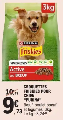 E.Leclerc Croquettes friskies pour chien purina offre