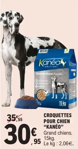 E.Leclerc Croquettes pour chien kanéo offre