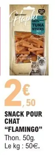 E.Leclerc Snack pour chat flamingo offre