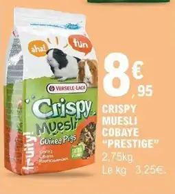 E.Leclerc Crispy muesli cobaye prestige offre
