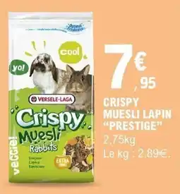 E.Leclerc Crispy muesli lapin prestige offre