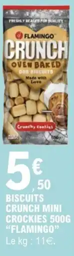 E.Leclerc Biscuits crunch mini crockies flamingo offre