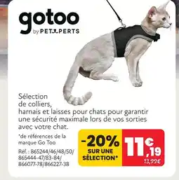 Animalis Gotoo 20 % de remise sur une sélection offre