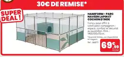 Animalis Hamiform parc naveen lapin et cochon d'inde offre