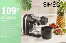 E.Leclerc EXTRACTEUR JUS SIMEO offre