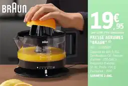 E.Leclerc PRESSE AGRUMES BRAUN offre