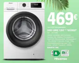 E.Leclerc LAVE-LINGE HISENSE offre
