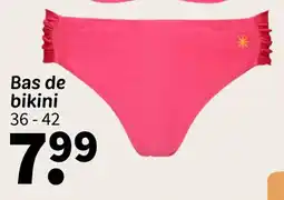Wibra Bas de bikini offre