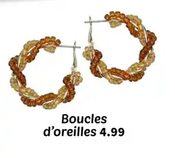 Wibra Boucles d'oreilles offre