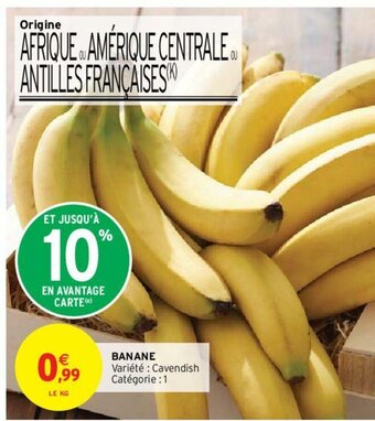 Intermarché Hyper Banane offre