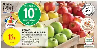 Intermarché Hyper Pomme mon marché plaisir offre
