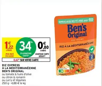 Intermarché Hyper Riz express à la méditerranéenne offre