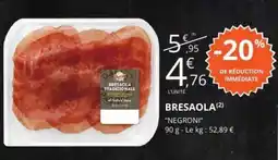 E.Leclerc BRESAOLA offre