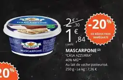 E.Leclerc Mascarpone offre