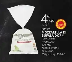 E.Leclerc MOZZARELLA DI BUFALA DOP offre