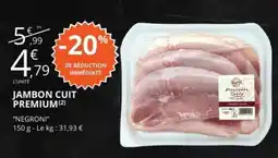 E.Leclerc JAMBON CUIT PREMIUM offre
