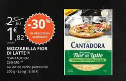 E.Leclerc MOZZARELLA FIOR DI LATTE offre