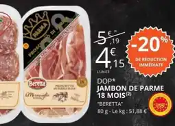 E.Leclerc JAMBON DE PARME 18 MOIS offre