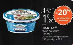 E.Leclerc Ricotta offre