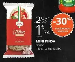 E.Leclerc MINI PINSA offre