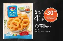 E.Leclerc CALAMARS À LA ROMANA offre