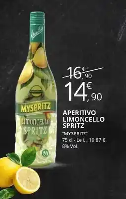 E.Leclerc APERITIVO LIMONCELLO SPRITZ offre