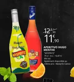 E.Leclerc APERITIVO HUGO MENTHE offre