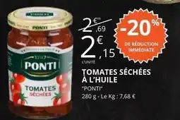 E.Leclerc TOMATES SÉCHÉES À L’HUILE offre