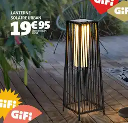 Gifi Lanterne solaire urban offre