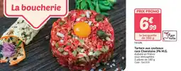 Promocash Tartare aux couteaux race charolaise 3% m.g. offre