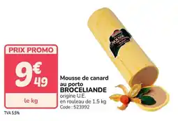Promocash Mousse de canard au porto broceliande offre