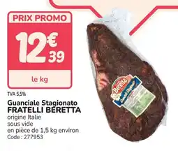 Promocash Guanciale stagionato fratelli beretta offre