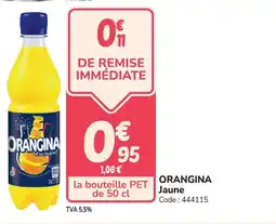 Promocash Orangina jaune offre