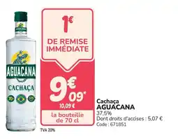 Promocash Cachaça aguacana offre